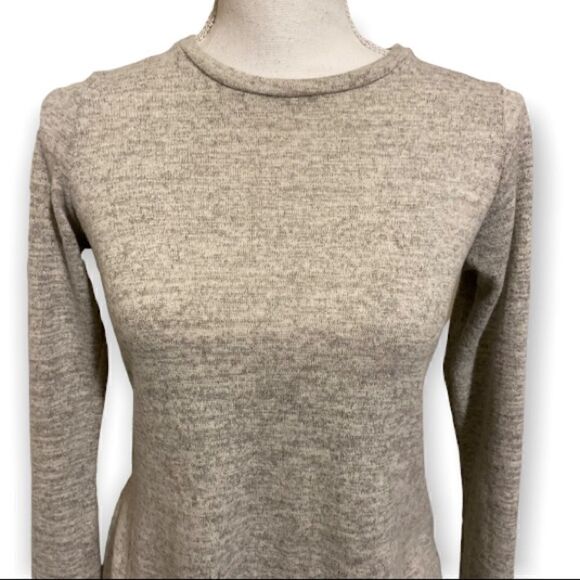 The Vanity Room Long Sleeve Key Hole Swing Dress - Picture 3 of 8